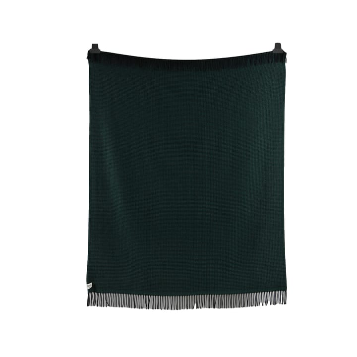 Vega pläd 150x210 cm - Dark green - Røros Tweed