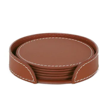 Ørskov glasunderlägg 6-pack - cognac - Ørskov