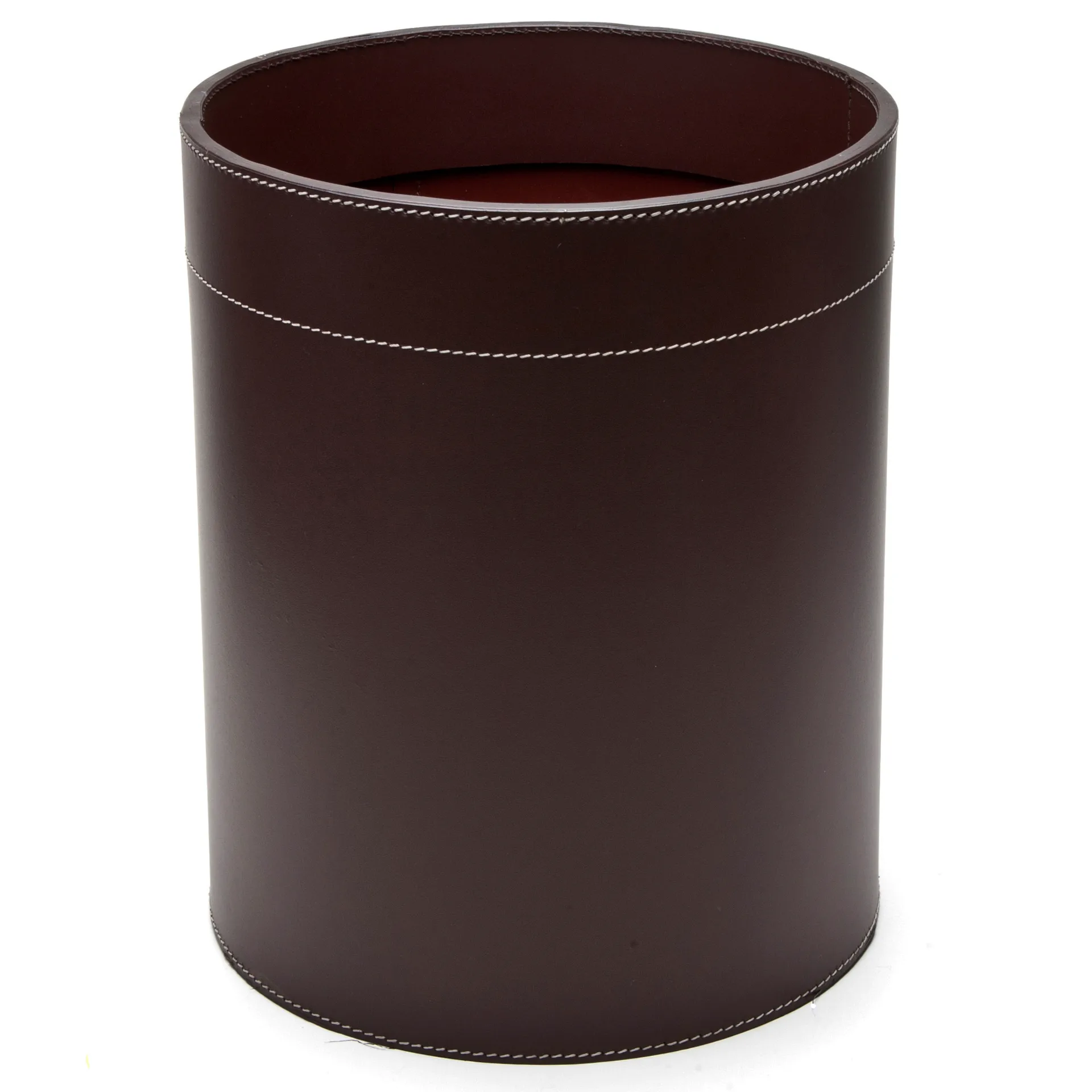 Ørskov papperskorg läder, Chocolate Ørskov