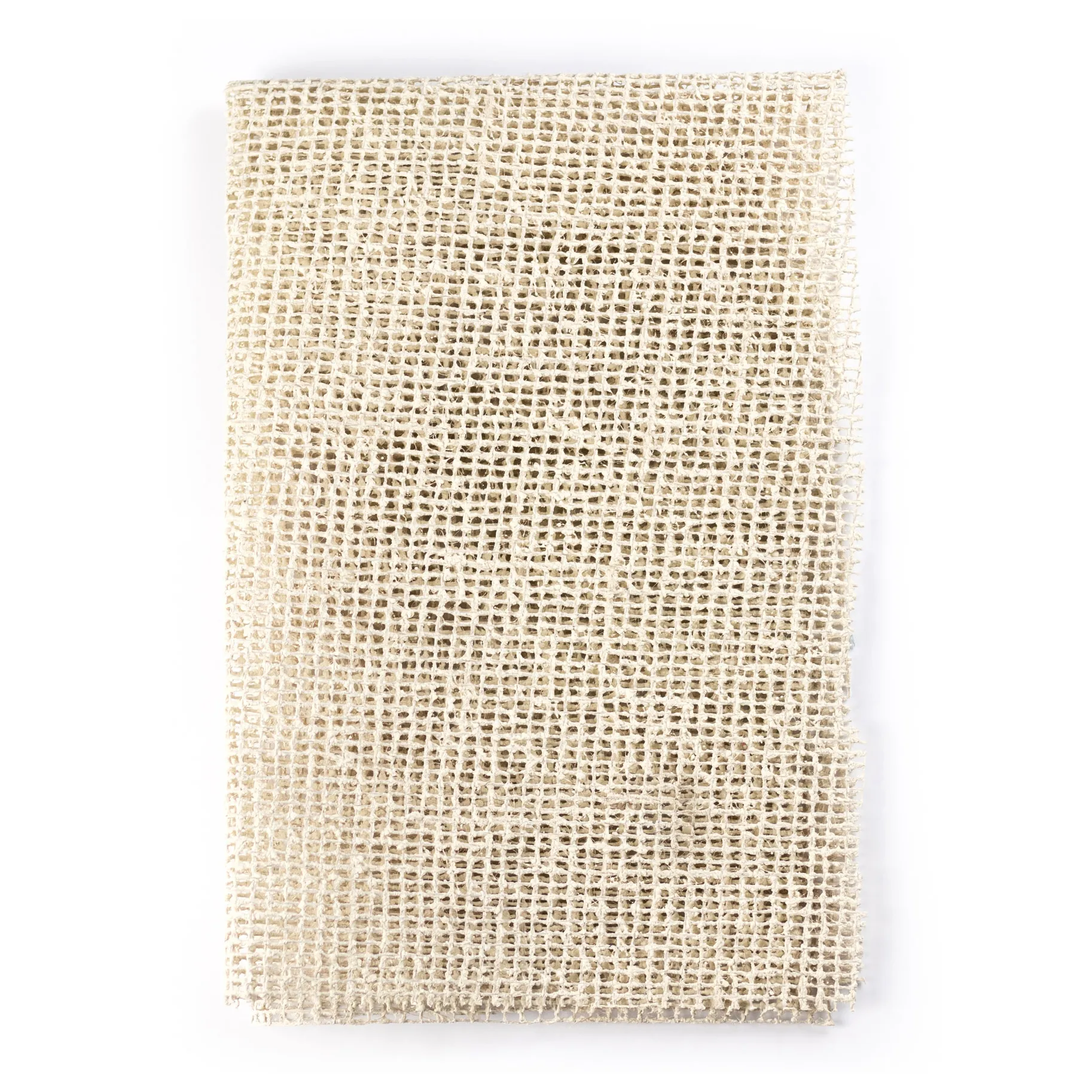 Antislip mattunderlägg 130x190 cm, Beige Rug Solid