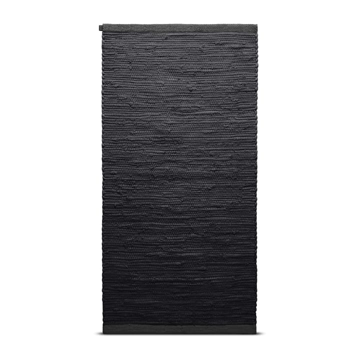 Cotton matta 140x200 cm - Charcoal - Rug Solid