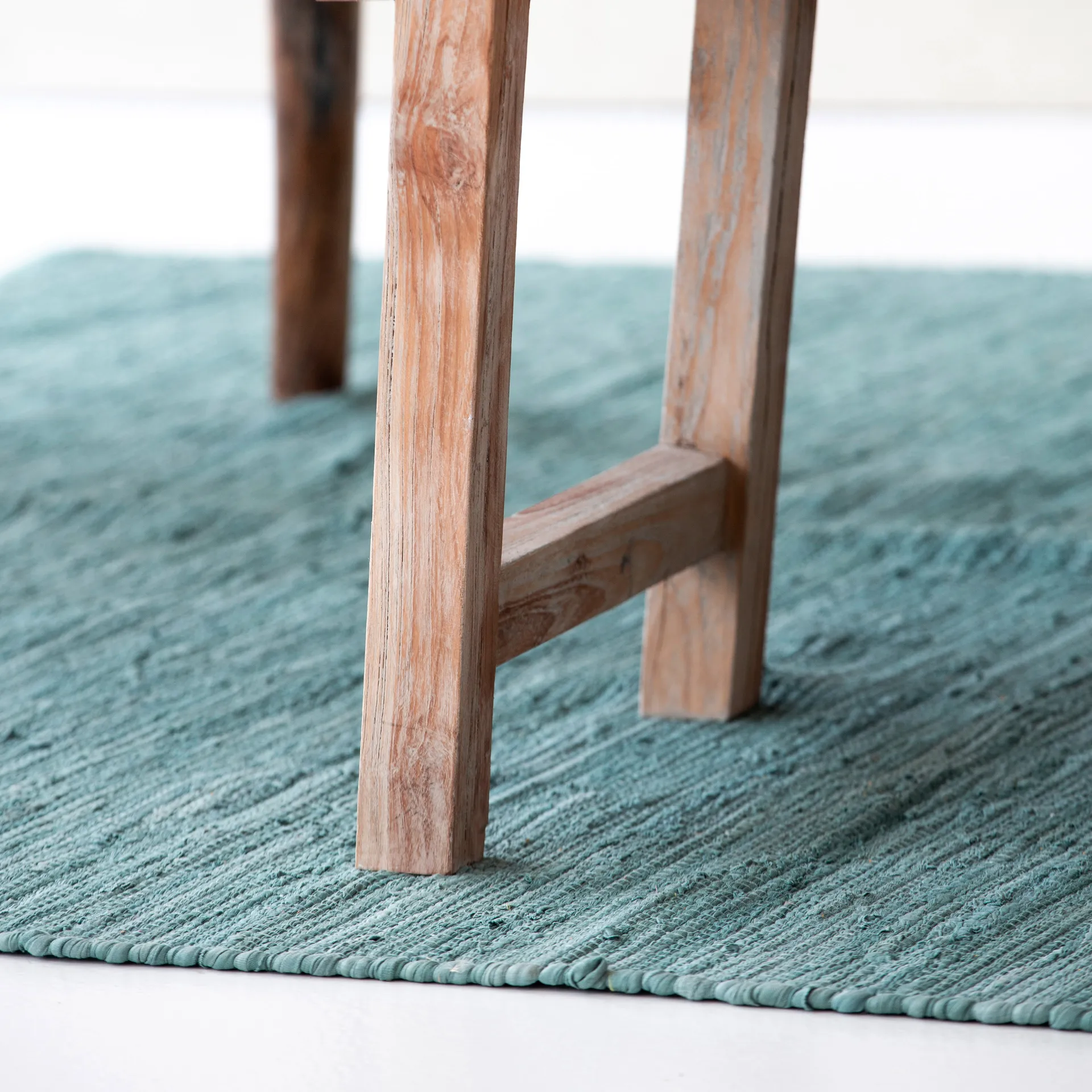 Cotton matta 140x200 cm, Dusty jade (mint) Rug Solid