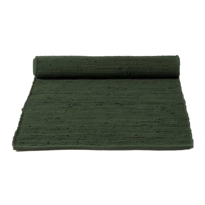 Cotton matta 140x200 cm - guilty green (grön) - Rug Solid