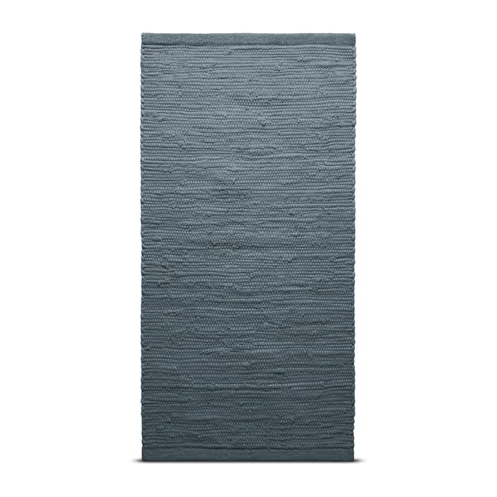Cotton matta 140x200 cm - Steel grey (grå) - Rug Solid