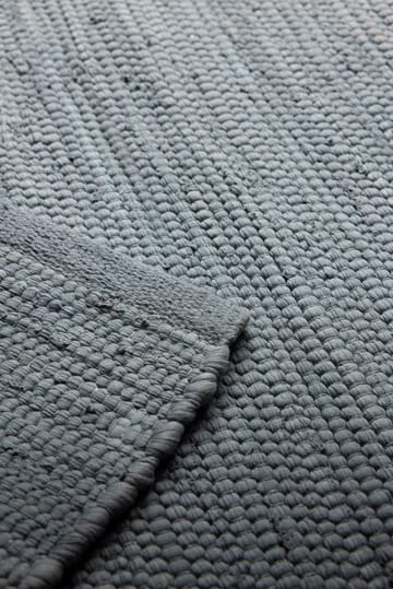 Cotton matta 140x200 cm - Steel grey (grå) - Rug Solid