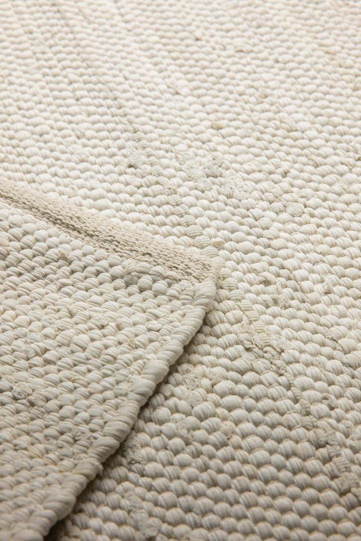 Cotton matta 170x240 cm, desert white (vit) Rug Solid