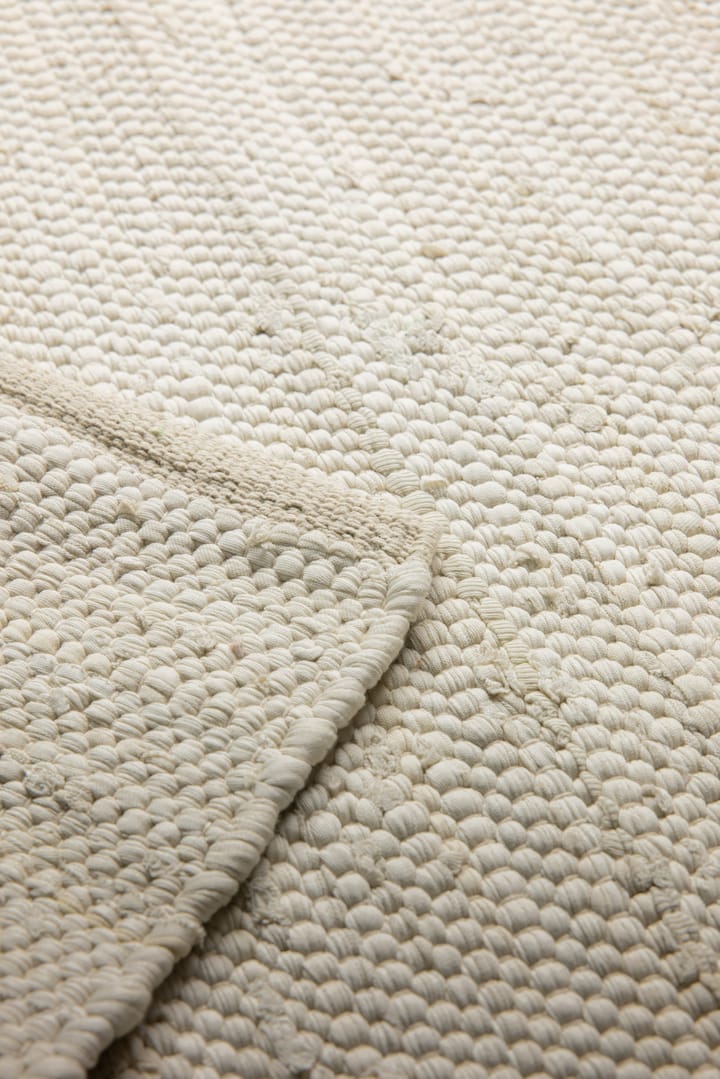 Cotton matta 170x240 cm - desert white (vit) - Rug Solid