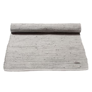 Cotton matta 170x240 cm - light grey (ljusgrå) - Rug Solid