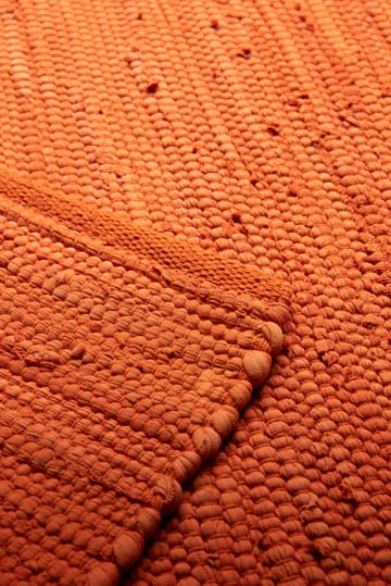 Cotton matta 170x240 cm - solar orange (orange) - Rug Solid