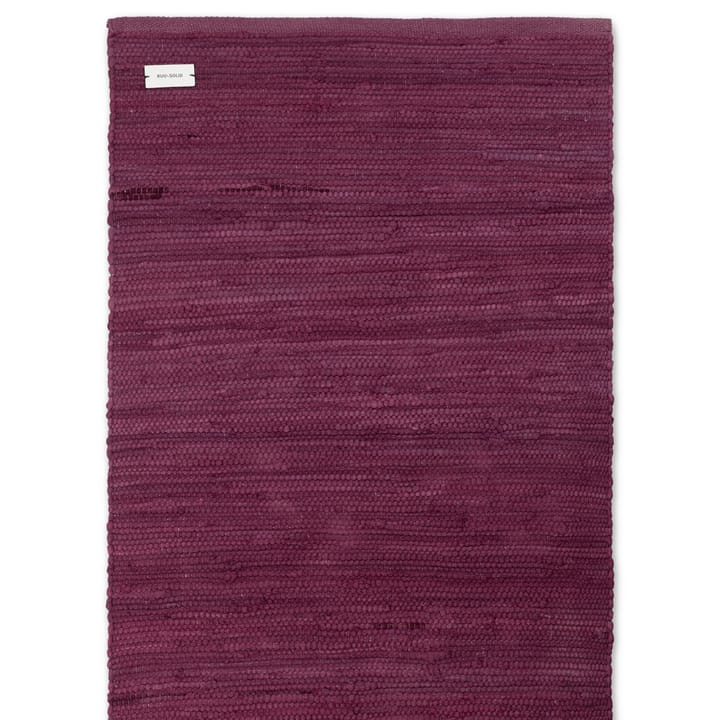 Cotton matta 60x90 cm - Bold raspberry (mörkrosa) - Rug Solid
