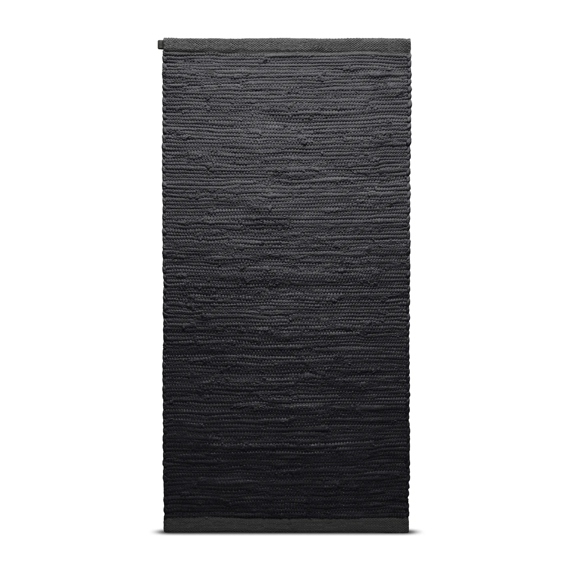 Cotton matta 60x90 cm, Charcoal Rug Solid