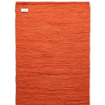 Cotton matta 60x90 cm - Solar orange (orange) - Rug Solid