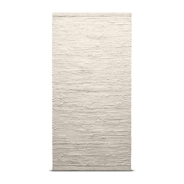 Cotton matta 65x135 cm - desert white (vit) - Rug Solid