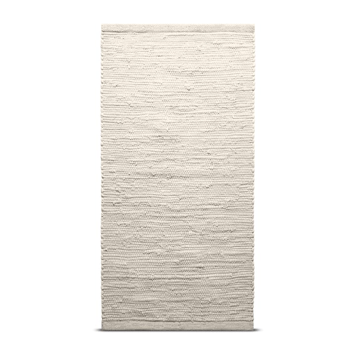 Cotton matta 65x135 cm - desert white (vit) - Rug Solid