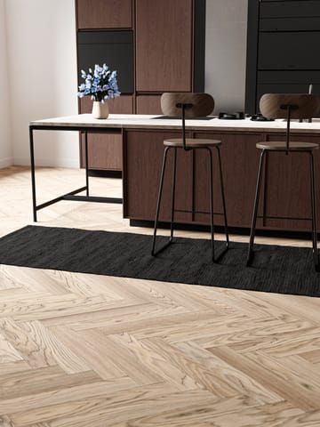 Cotton matta 75x200 cm - Charcoal - Rug Solid
