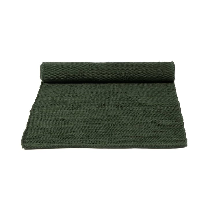 Cotton matta 75x200 cm - guilty green (grön) - Rug Solid