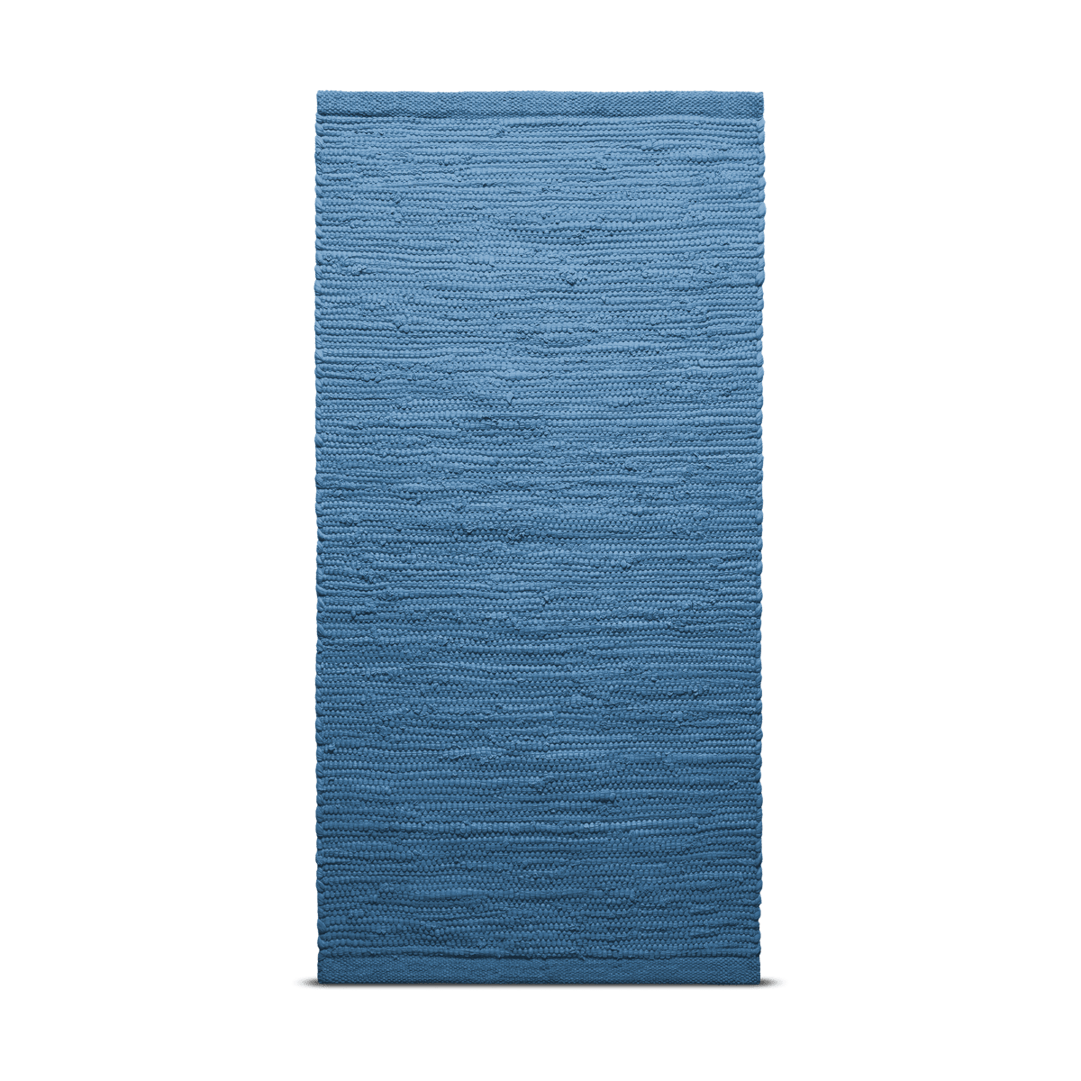 Rug Solid Cotton matta 75x200 cm Pacific | Skandinavisk Design | Bomulls- & Trasmattor | Blå