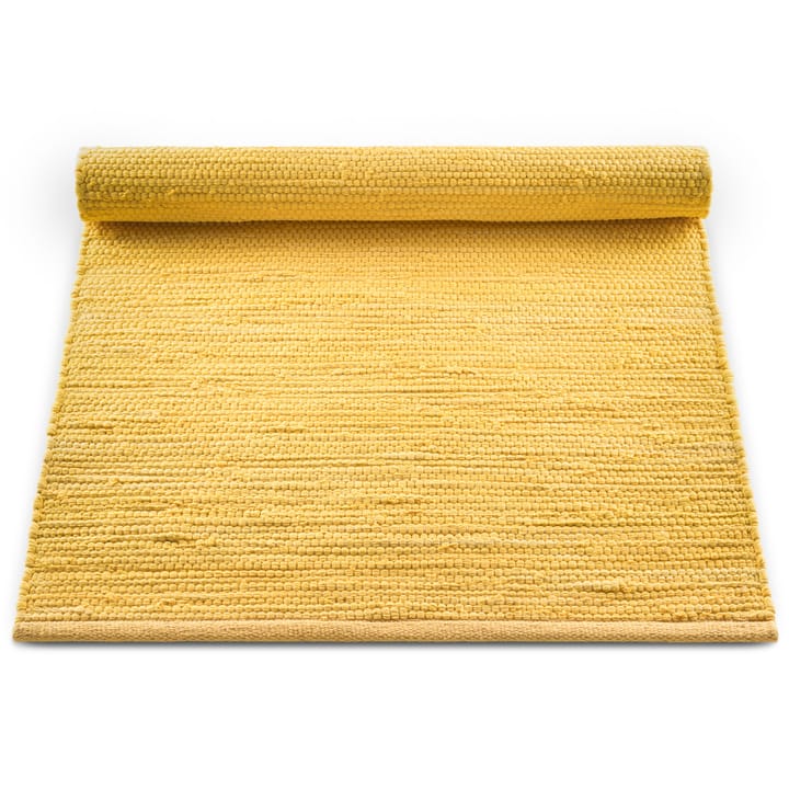 Cotton matta 75x200 cm - Raincoat yellow (gul) - Rug Solid
