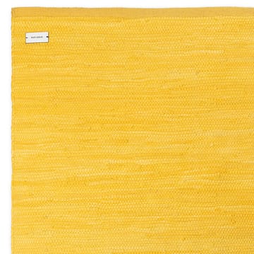 Cotton matta 75x200 cm - Raincoat yellow (gul) - Rug Solid