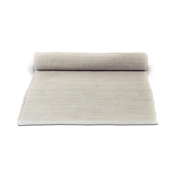 Cotton matta 75x300 cm, desert white (vit) Rug Solid