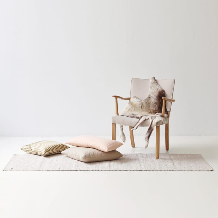 Cotton matta 75x300 cm, desert white (vit) Rug Solid