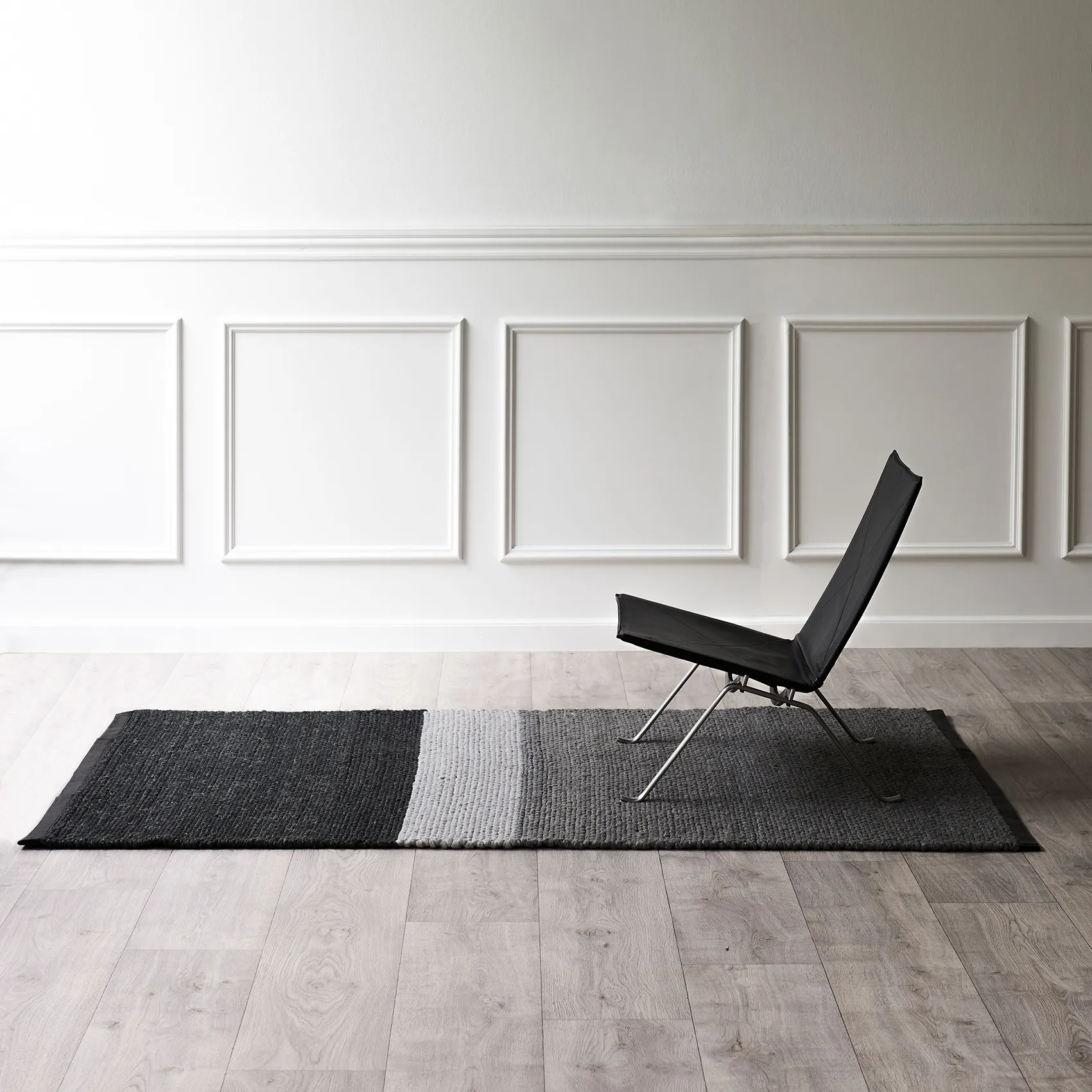 Landscape ullmatta 140x200 cm, Gravel Rug Solid