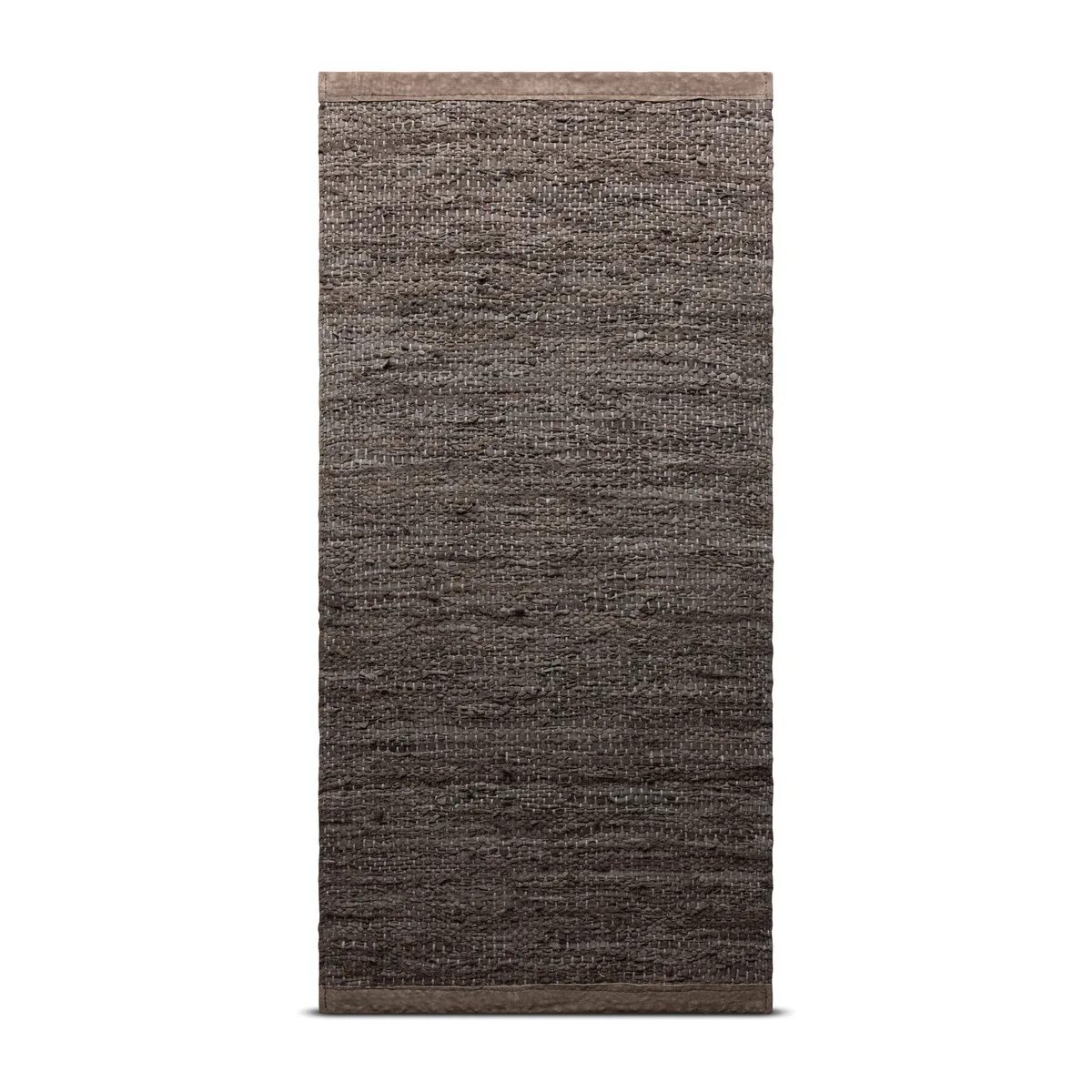 Rug Solid Leather matta 140x200 cm Wood (brun)