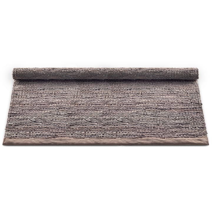 Leather matta 200x300 cm, Wood (brun) Rug Solid