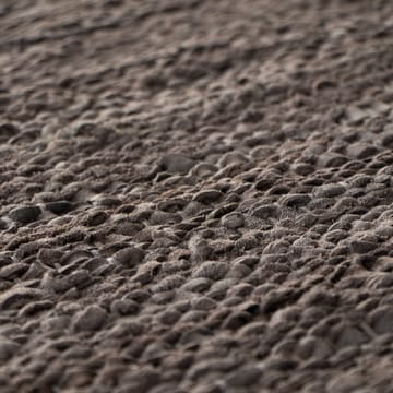Leather matta 200x300 cm - Wood (brun) - Rug Solid