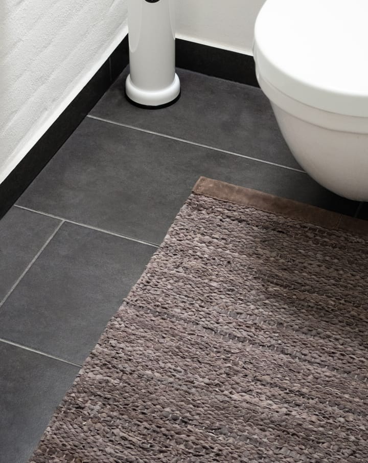 Leather matta 200x300 cm, Wood (brun) Rug Solid