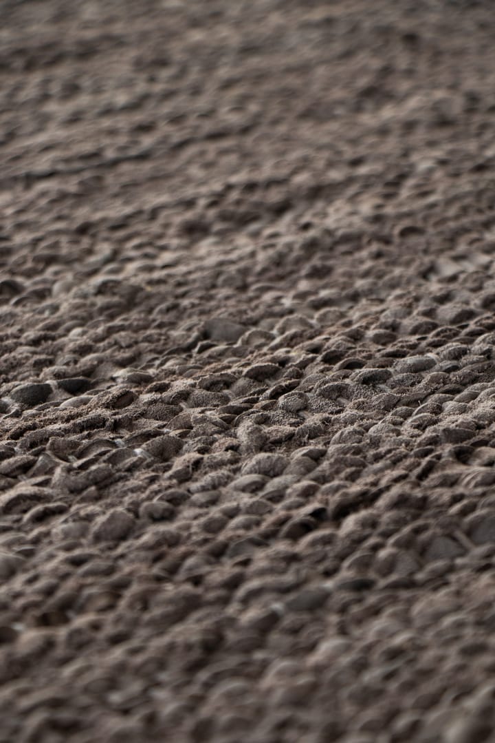 Leather matta 65x135 cm - Wood (brun) - Rug Solid