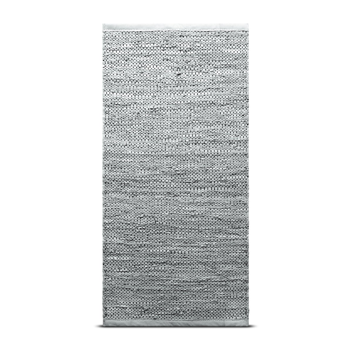 Rug Solid Leather matta 75x200 cm light grey (ljusgrå)