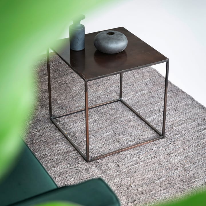 Leather matta 75x300 cm, Wood (brun) Rug Solid