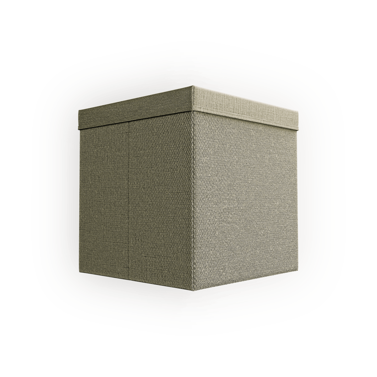Rug Solid organizer 30x30x30 cm Cashmere | Skandinavisk Design | Boxar & Askar | Beige