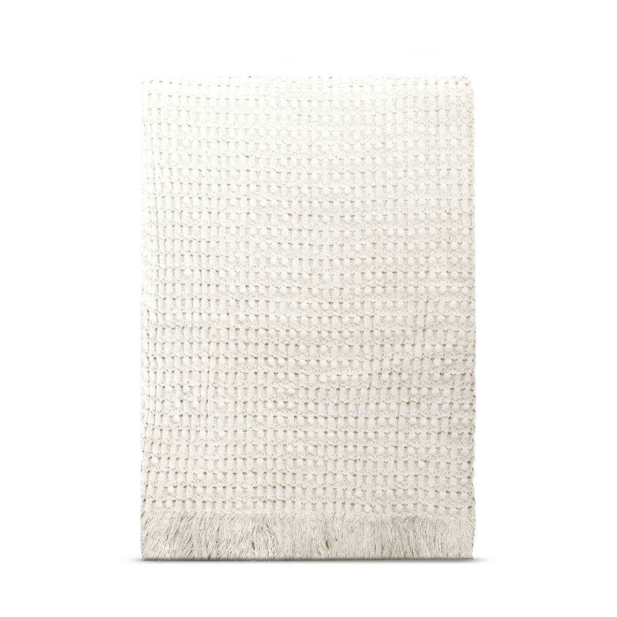 Rug Solid Stockholm bomullspläd 130x180 cm Champagne beige