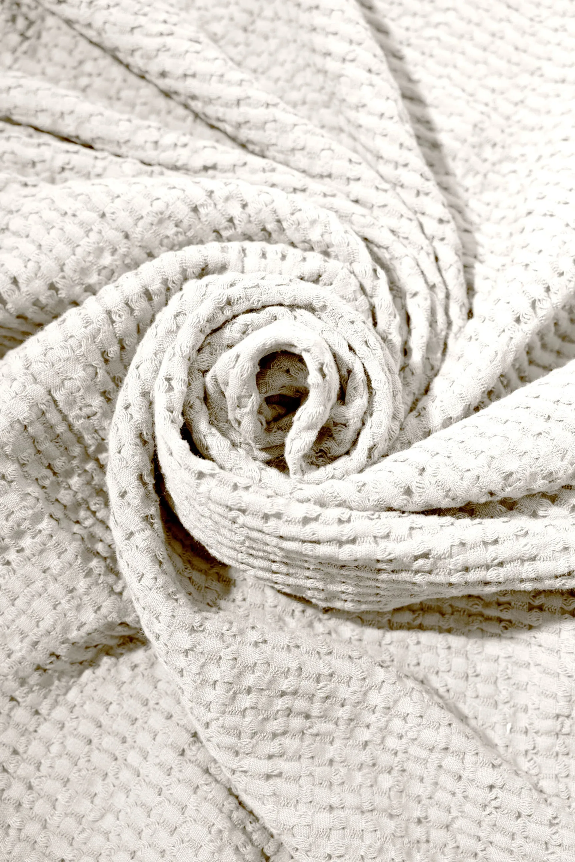 Stockholm bomullspläd 130x180 cm, Champagne beige Rug Solid