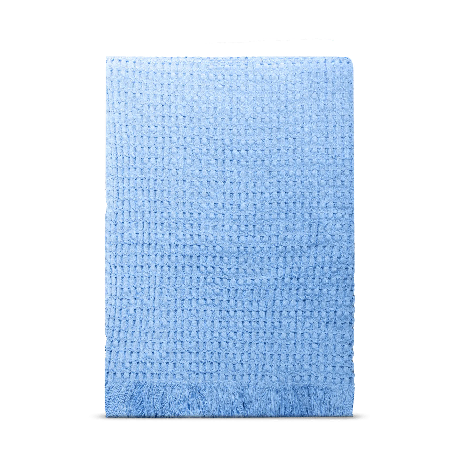 Stockholm bomullspläd 130x180 cm, Millenium blue Rug Solid