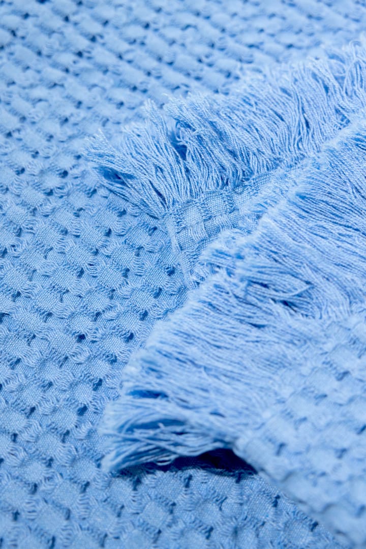 Stockholm bomullspläd 130x180 cm, Millenium blue Rug Solid
