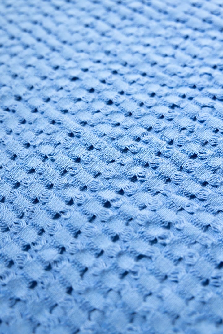 Stockholm bomullspläd 130x180 cm - Millenium blue - Rug Solid