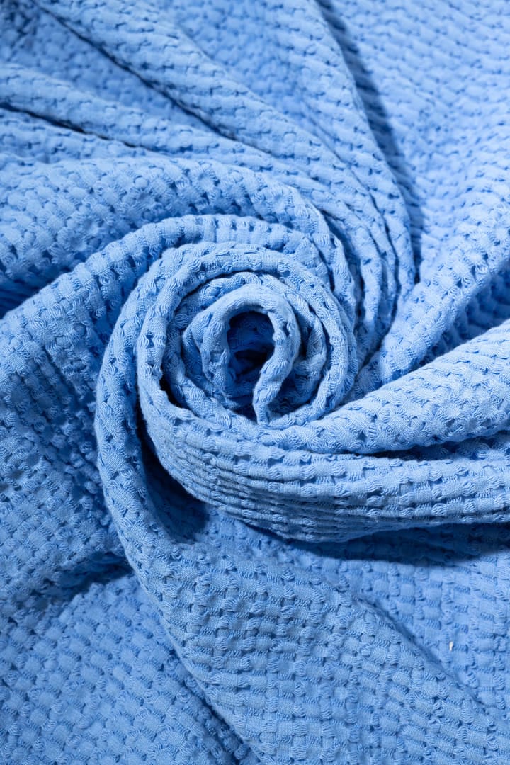 Stockholm bomullspläd 130x180 cm, Millenium blue Rug Solid