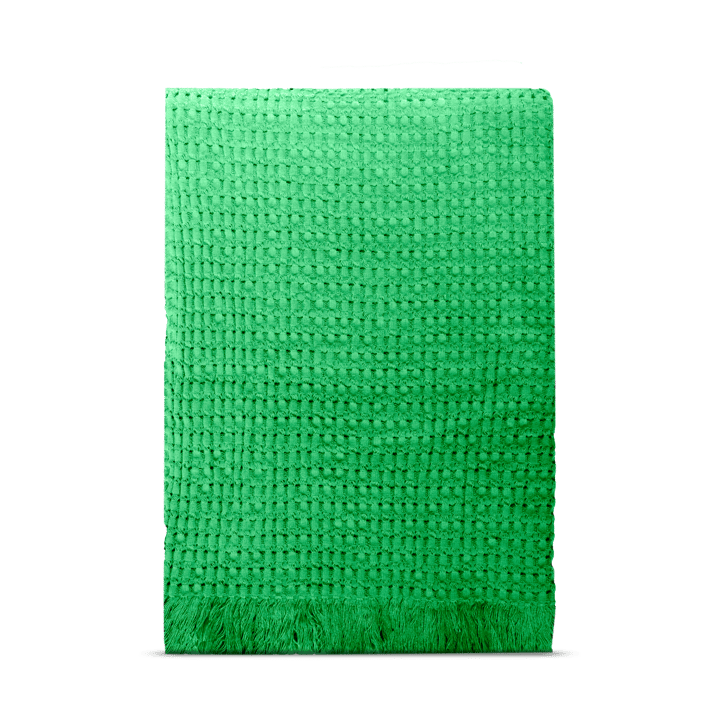 Stockholm bomullspläd 130x180 cm - Racing green - Rug Solid