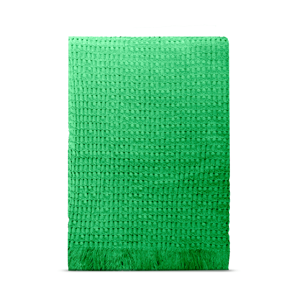 Rug Solid Stockholm bomullspläd 130x180 cm Racing green