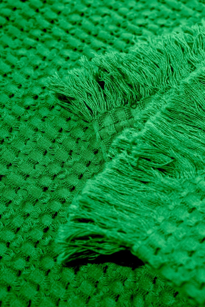 Stockholm bomullspläd 130x180 cm, Racing green Rug Solid