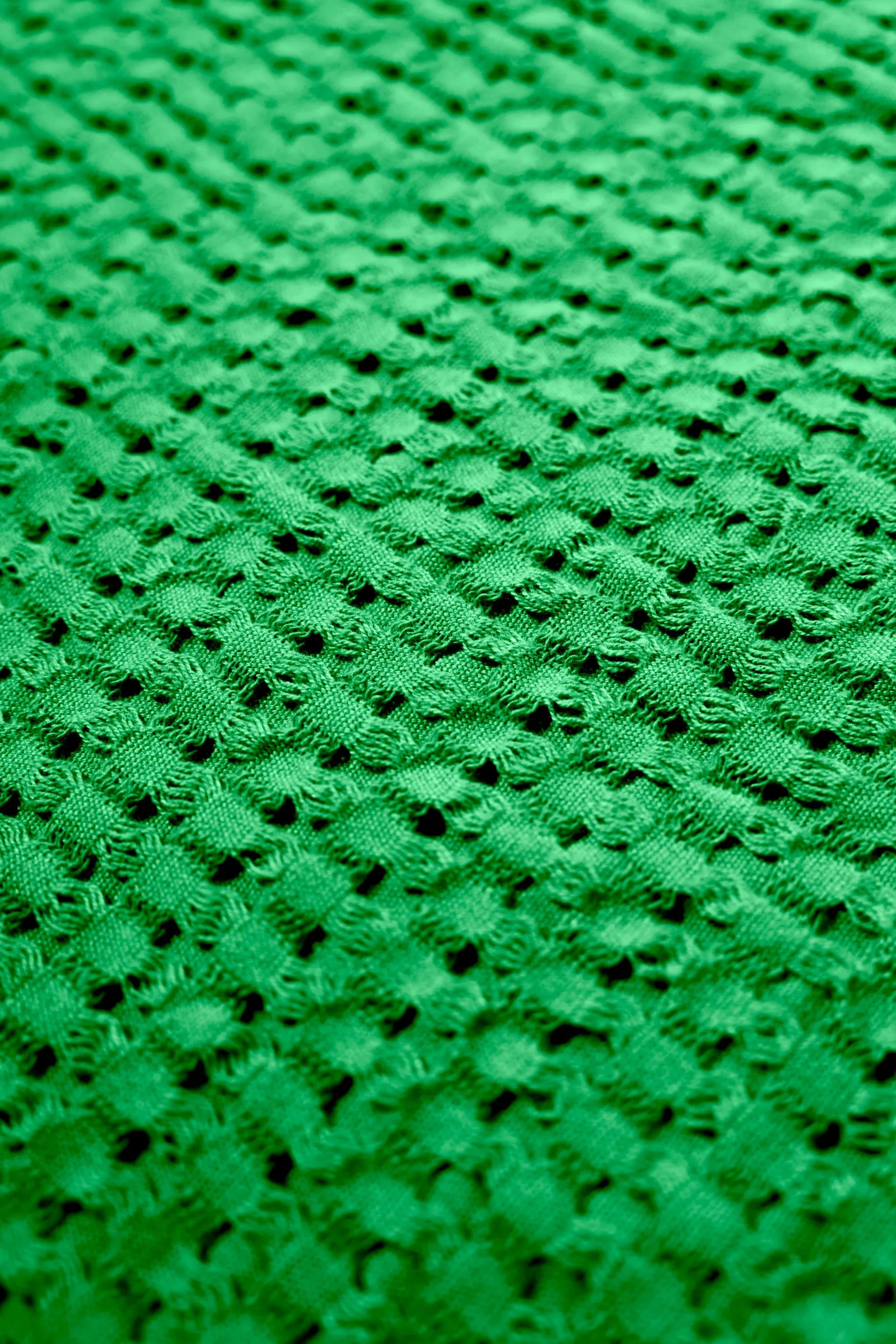 Stockholm bomullspläd 130x180 cm, Racing green Rug Solid