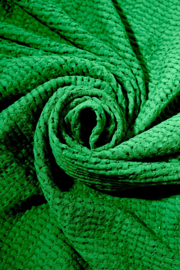 Stockholm bomullspläd 130x180 cm, Racing green Rug Solid