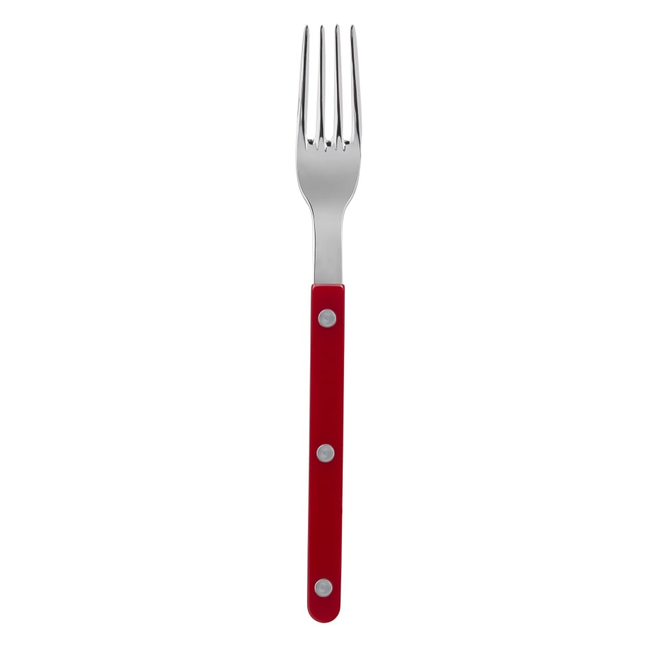 SABRE Paris Bistrot matgaffel shiny Burgundy | Skandinavisk Design | Matbestick | Röd