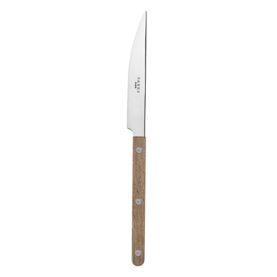 SABRE Paris Bistrot matkniv Teak wood | Skandinavisk Design | Matbestick | Brun