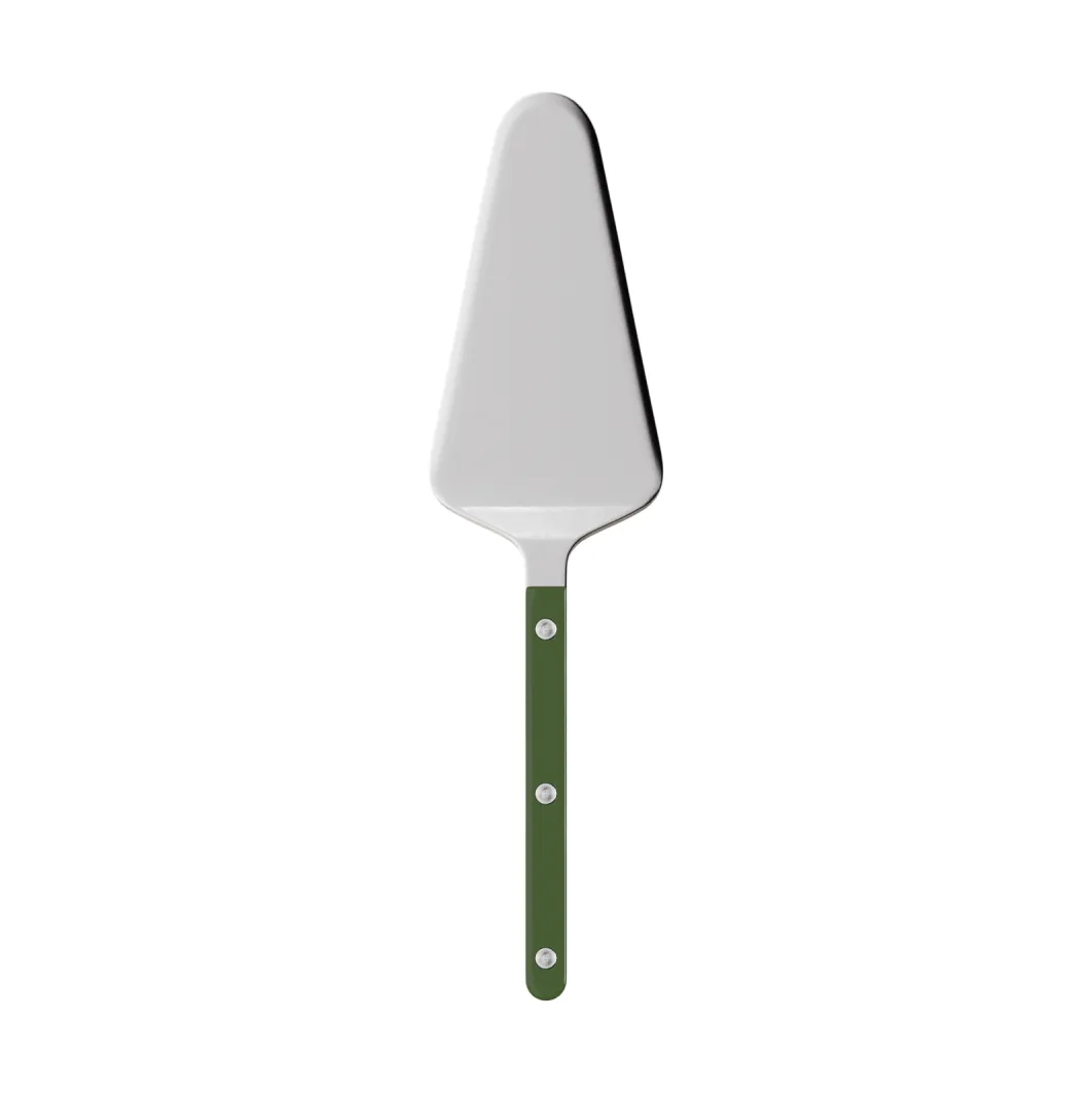 Bistrot solid tårtspade 25 cm, Green SABRE Paris
