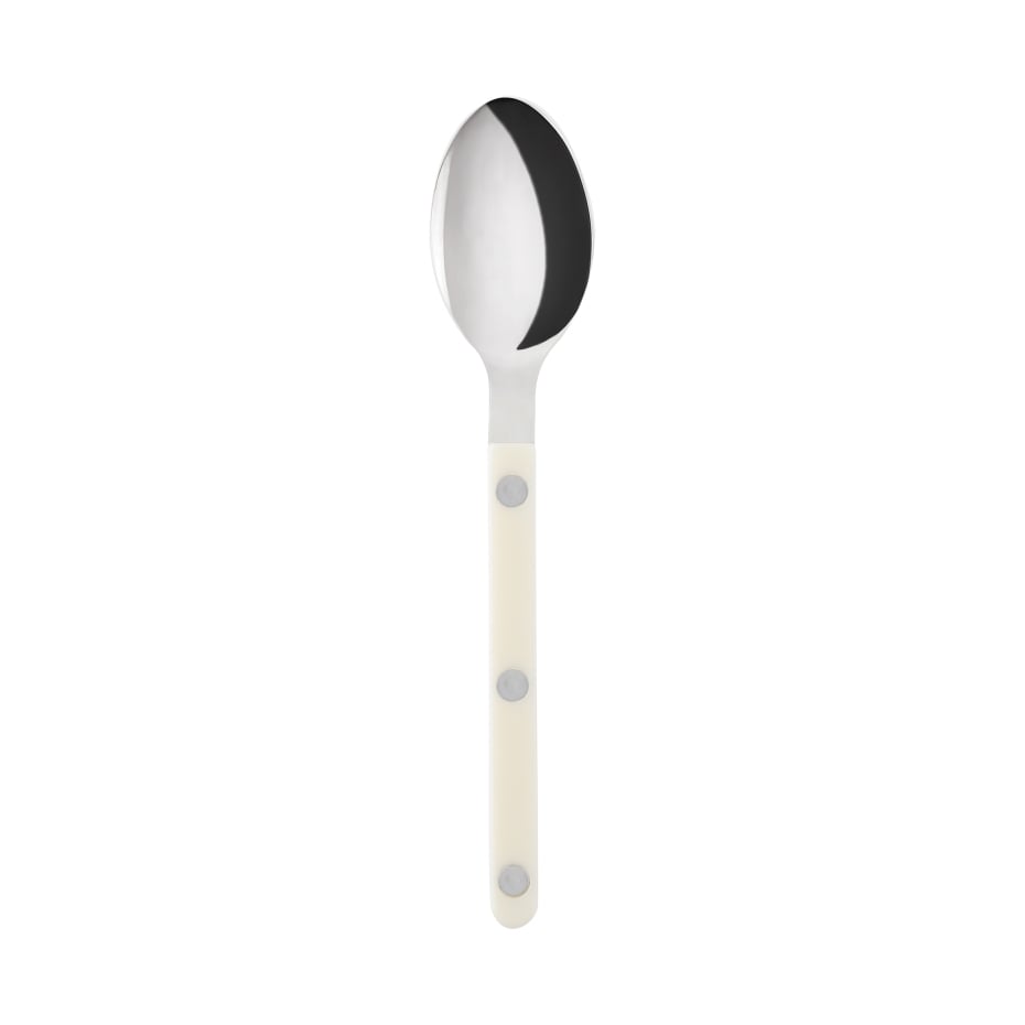 SABRE Paris Bistrot tesked shiny Ivory | Skandinavisk Design | Teskedar & Kaffeskedar | Beige