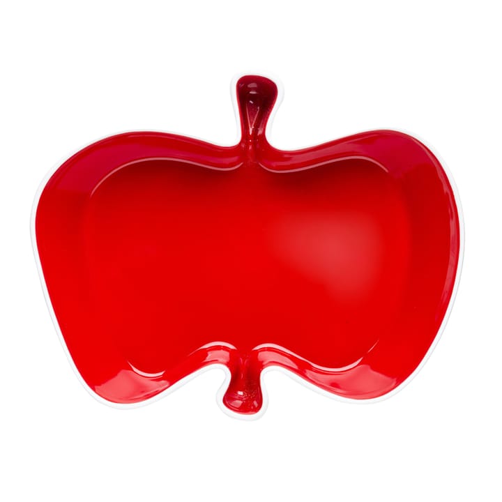 Apple serveringsfat - röd-vit - Sagaform